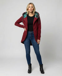 Lydia | Women's Winter Printed Hooded Jacket