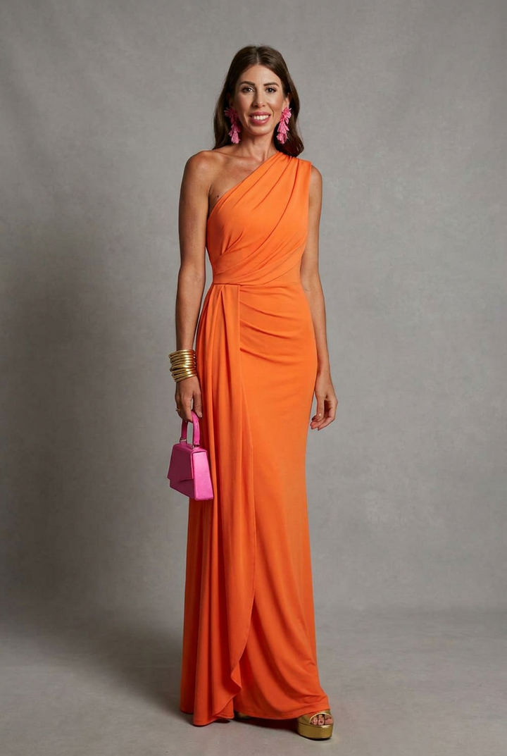 Jessica | Women’s Summer One-Shoulder Dress