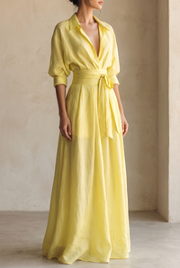 Maeve | Women's Summer Yellow Maxi Dress