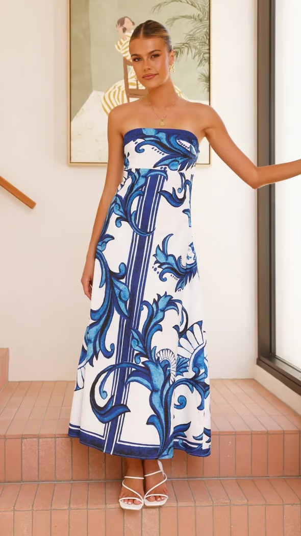 Dakota | Women’s Strapless Wedding Guest Dress
