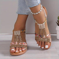 Aurora | Women's Summer Boho Flat Sandals