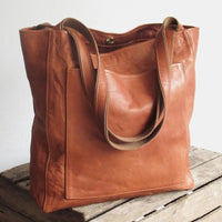 Sofia | Women's Leather Structured Tote Bag