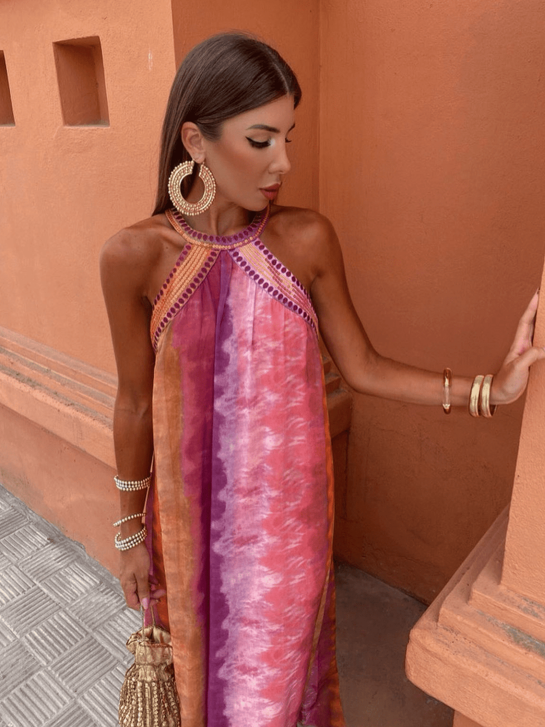 Hope | Women’s Halter Neck Wedding Guest Dress