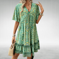 Ermira | Women’s Boho Swing Midi Dress