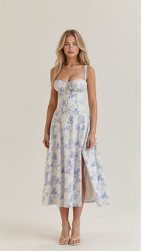 Isla | Women's Casual Floral Midi Dress