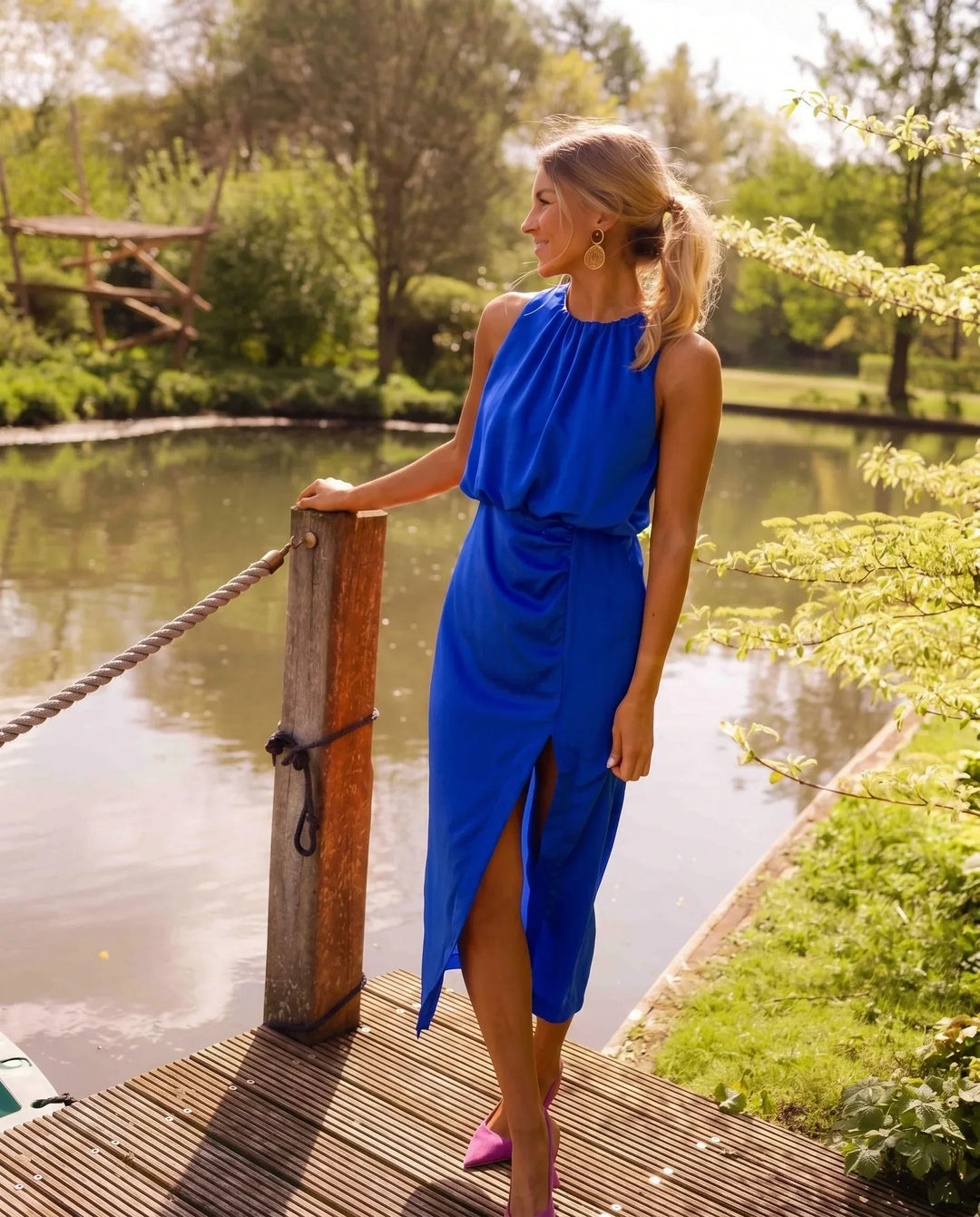Aria | Women's Elegant Sleeveless Summer Dress