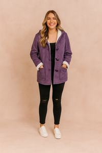 Amina | Women’s Winter Hooded Toggle Jacket