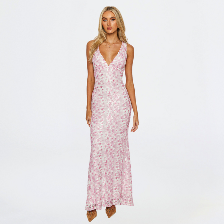 Avelisse | Women’s Floral Wedding Guest Maxi Dress