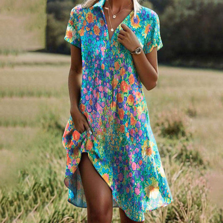 Palmer | Women’s Summer Floral Midi Dress