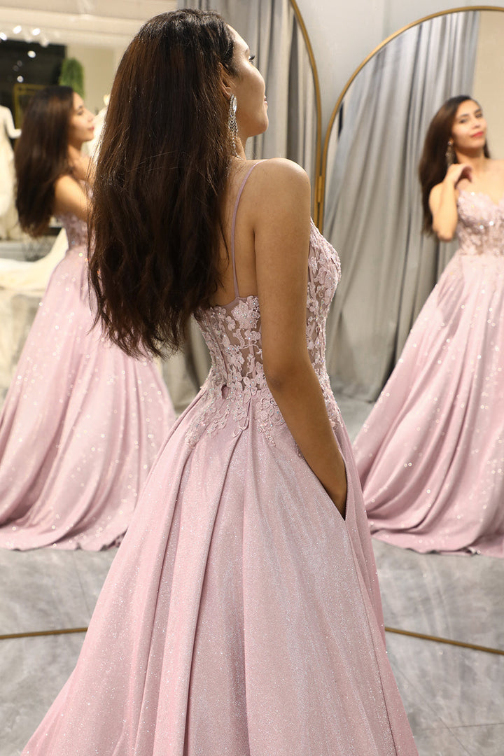 Goldie | Women’s Formal Wedding Guest Dress with Floral Embroidery