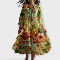 Olivia | Women's Summer Floral Midi Dress